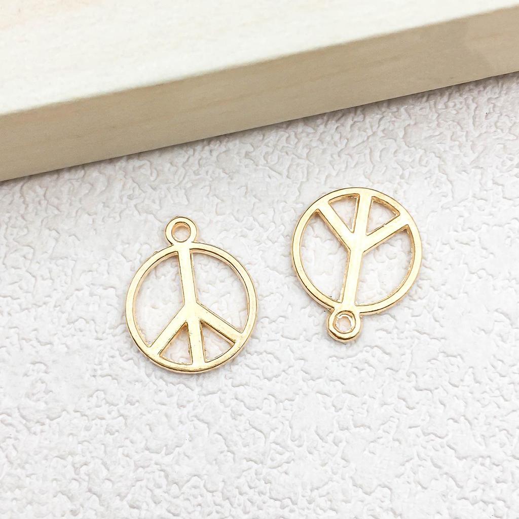 51kc Gold Mermaid Pendant Charm for DIY Jewelry