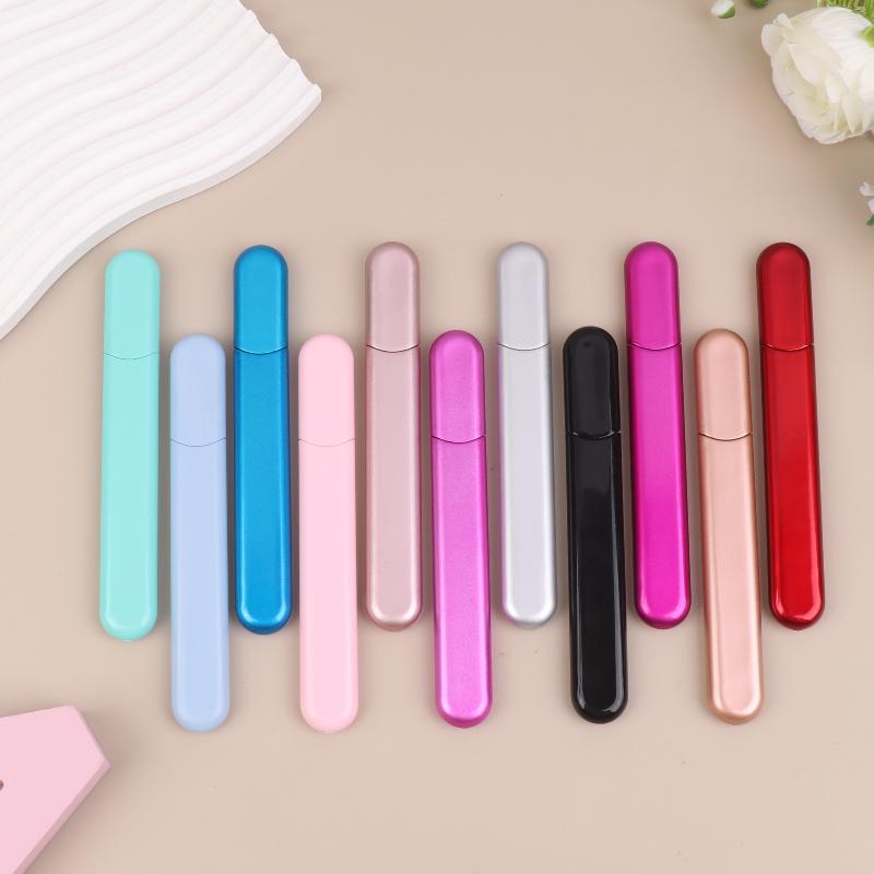 Glass Nail File With Case, Crystal Diamond Salon Best Beauty Nail Buffer For Natural And Acrylic Nail