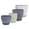 Large Indoor and Outdoor Home Decor Plastic Flower Pots & Planters Garden Planter Pot for Flowers Indoor and Outdoor Use
