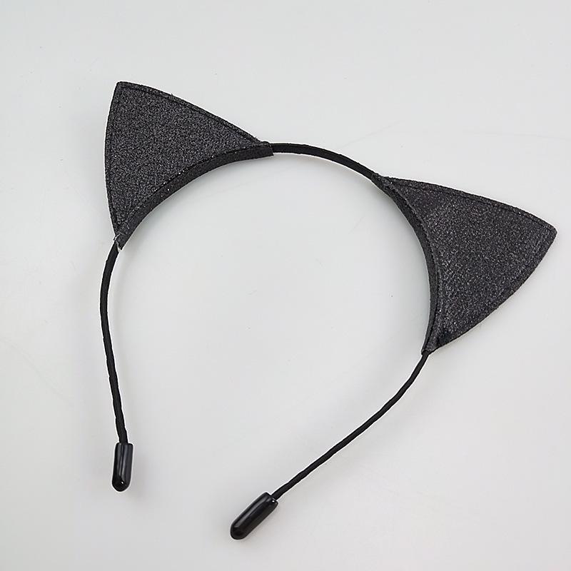 

Заколка для волос с кошачьими ушками и набор с кошачьим хвостом - Повязка на голову и аксессуар для выступлений