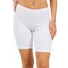 Womens/Ladies Ribbed Fitted Cycling Shorts