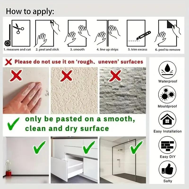 Decorative Waterproof And Moisture-Proof Self-Adhesive Wallpaper Retro Style Home Decor Bedroom Living Room Background Wall Quality