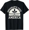 Einwanderer ernähren Amerika Pro-Einwanderer Politisches Design Für Erwachsene S4xl T-Shirt
