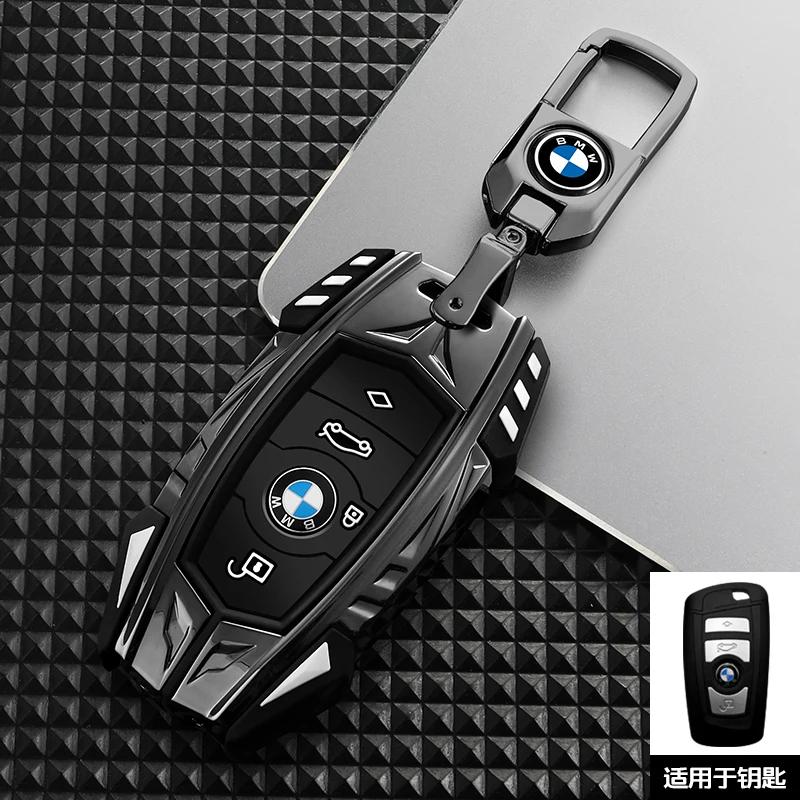 Car Key Case Cover for BMW X1 X3 X4 X5 F15 X6 F16 G30 7 Series G11 F48 F39 520 525 f30 118i 218i 320i Car Interior Accessories YA1