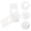 Lurrose Clothes Hanger Set of with Clothing Size Plastic Dividers for Clothes 5x2 Inches Dividers, 10, Tags, Storage,