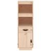 Vidaxl Szafka, 34X40X108,5 Cm, Lite Drewno Sosnowe