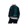 Fila Fleece Letter Embroidery Color Block Loose Long Sleeve Baseball Jacket Men Jackets Secret-Mirror-Blue F11M319701F