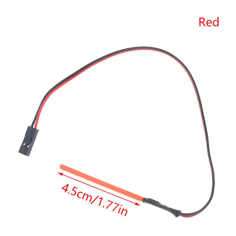 Simulation Glowing Flagpole Led Light For 1/18 1/24 Rc Crawler Car Upgrade Parts Decoration Accessories