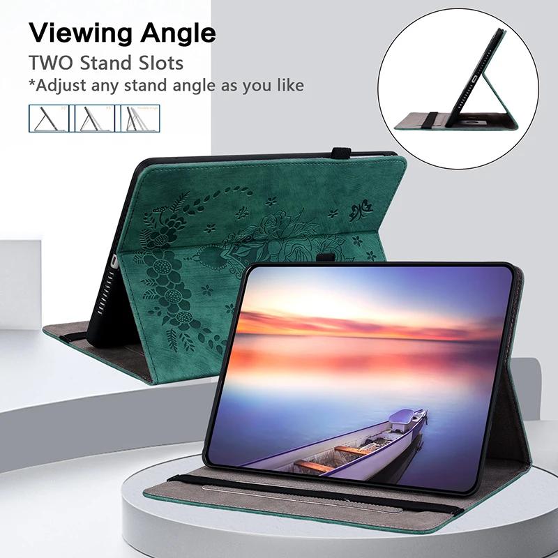Leather Case for Samsung Galaxy Tab A11 A9 + 8.7 Plus S5e T720 Tablet Cover Tab A 10.1 T510 A8 X200 10.5 S6 A7 Lite 10.4 Case