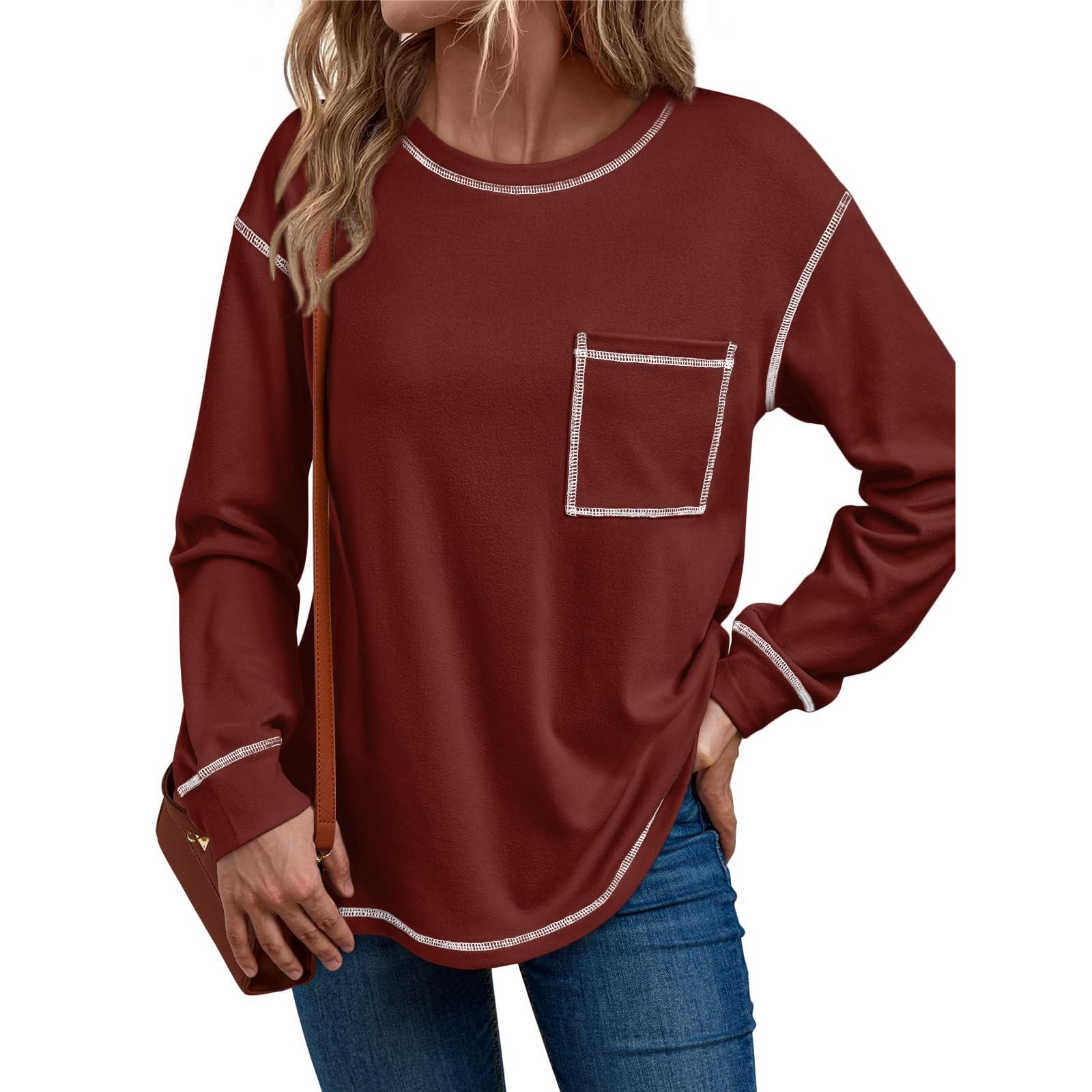 

Женский свитер с цветными блоками и длинными рукавами, украшенный узором по верхнему краю L белый