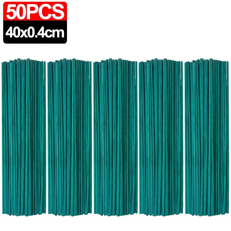 Plant Support Sticks Canes Bamboo Plants Stakes Potted Plants Tomato Sticks Supports Flower Sticks Climbing Plant Garden Tools