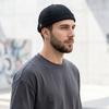 Metal X Logo Beanie Hat Vintage Brimless Skullies Cap Leisure Casual Melon Caps  Streetwear