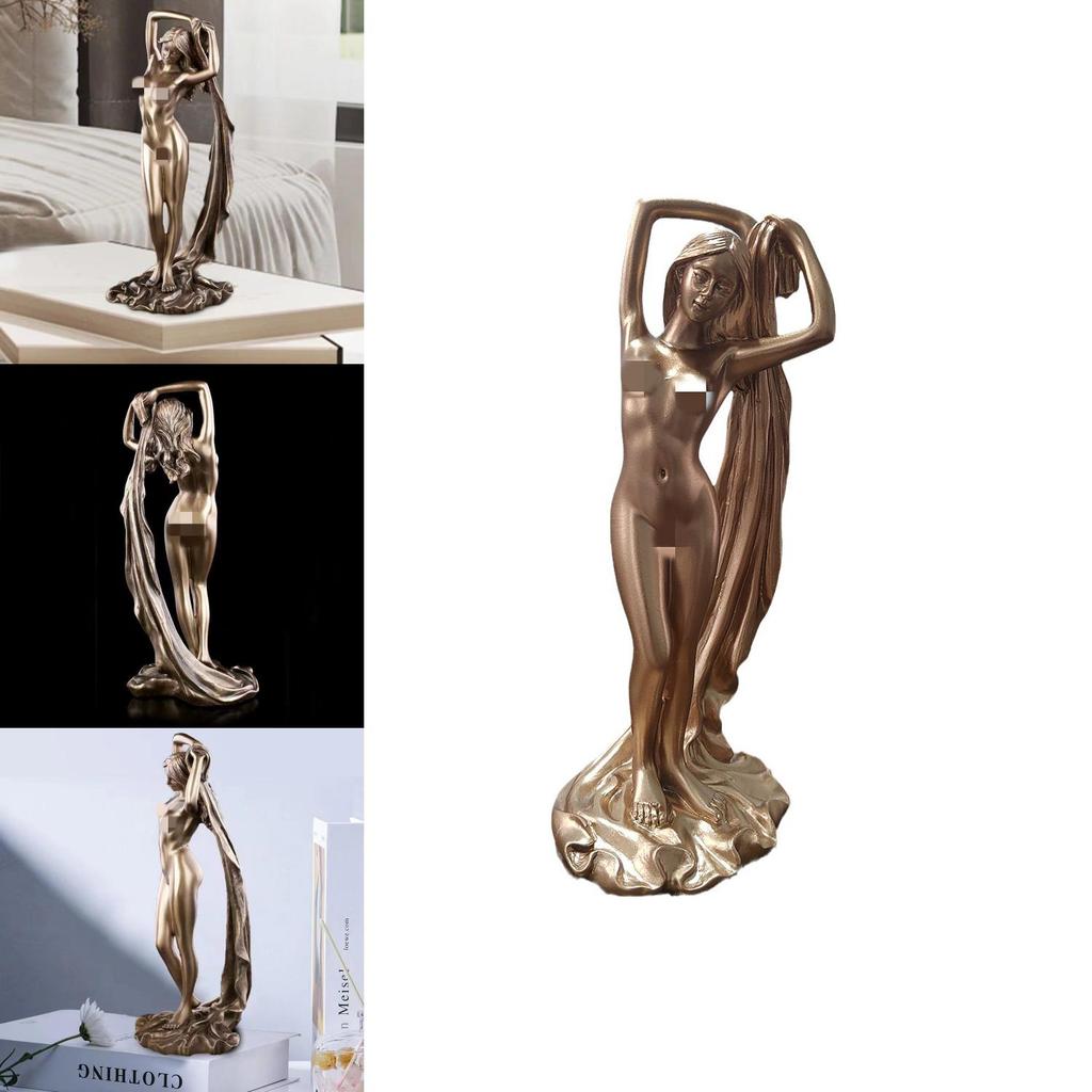 Modern Minimalistisk Harts Gudinna Heminredning Konst Skulptur Figur för Vardagsrumsbord