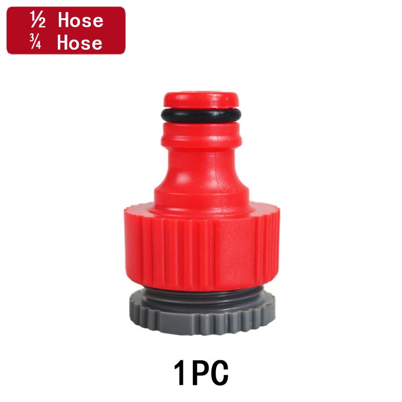 Washing Machine 3/4" Internal Thread ABS Plastic Standard Connector 1/2" Conversion Connector Pacifier Faucet Connector Car Wash