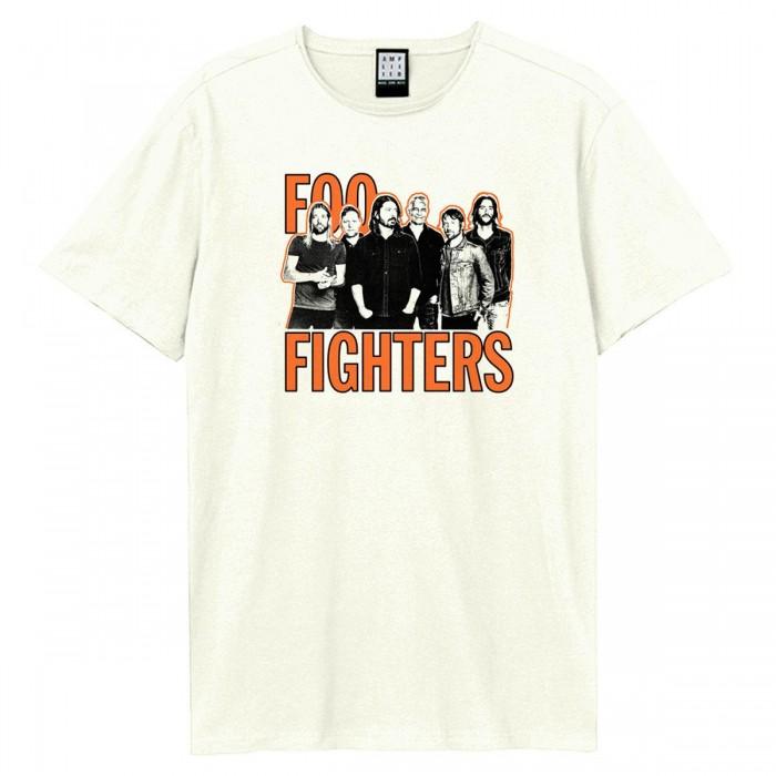 Amplified Unisex Adult Band Shot Foo Fighters T-Shirt