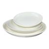 Pure White Ceramic Deep Dish Steamed Fish Plate