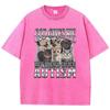 Novelty Meme God Gives His Most Powerful Autism Cat T Shirt Washed 100% Cotton T-Shirt Graphic Casual Streetwear Spring