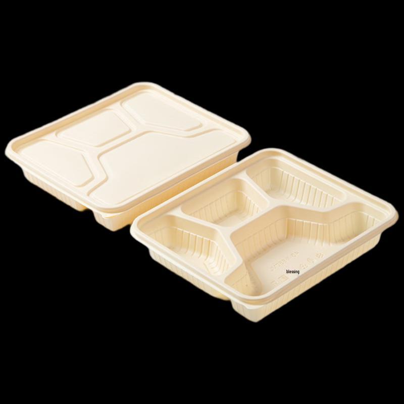 Mr. Corn Biodegradable Multi-Compartment Meal Boxes
