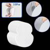 10PCS Invisible Underarm Sweat Absorbent Stickers Dress Clothing Care Antiperspirant Pads Lightweight Anti Sweat Stickers Summer
