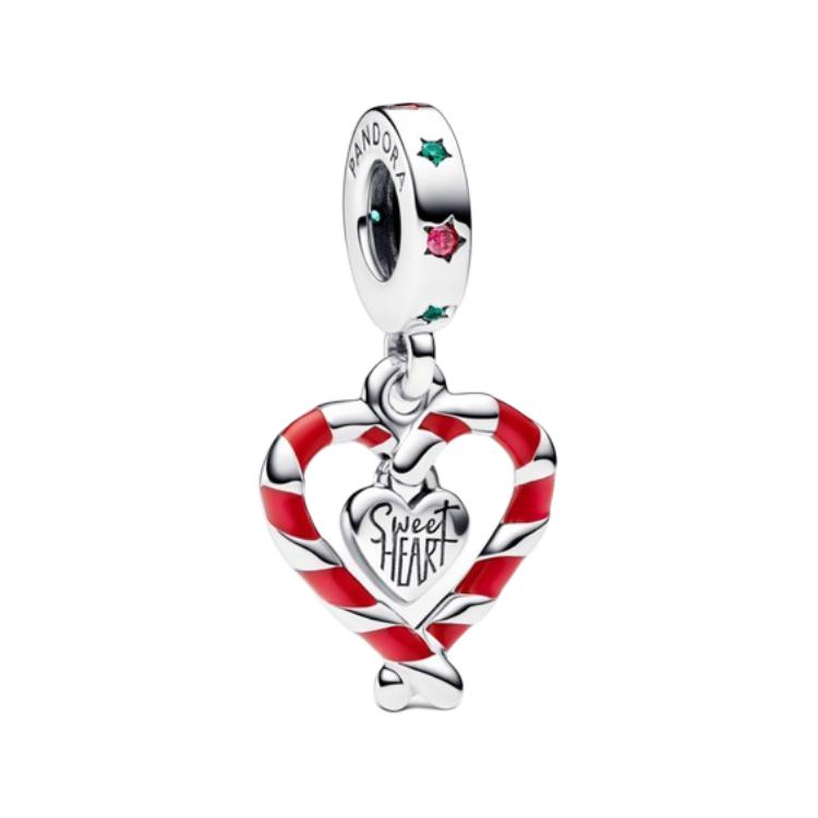 Pandora Logo Pendant Women Jewelry Silver 792822C01 Box