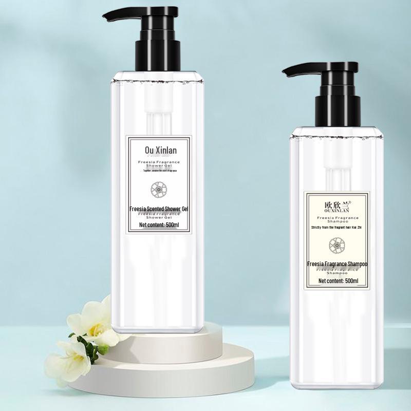 Freesia Shampoo & Conditioner Shower Gel Set