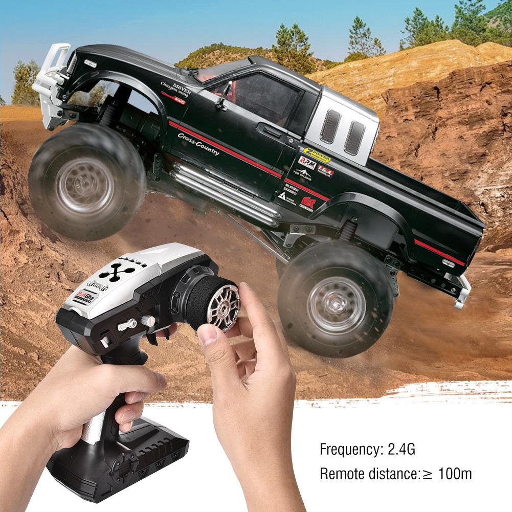 1Celsius10 2.4G 4 Metal Remote Control Racing Vehicle RTR (Black)