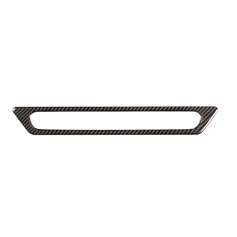 Soft carbon fiber Car center gearbox decorative frame sticker Dashboard Window Lift Panel Suitable for Toyota Hilux 2015-