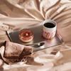 [Officially Imported] Royal Copenhagen Fluted Contrast Mug (Handleless) 380ml Marble Morning Sky Purple Orange 1073130