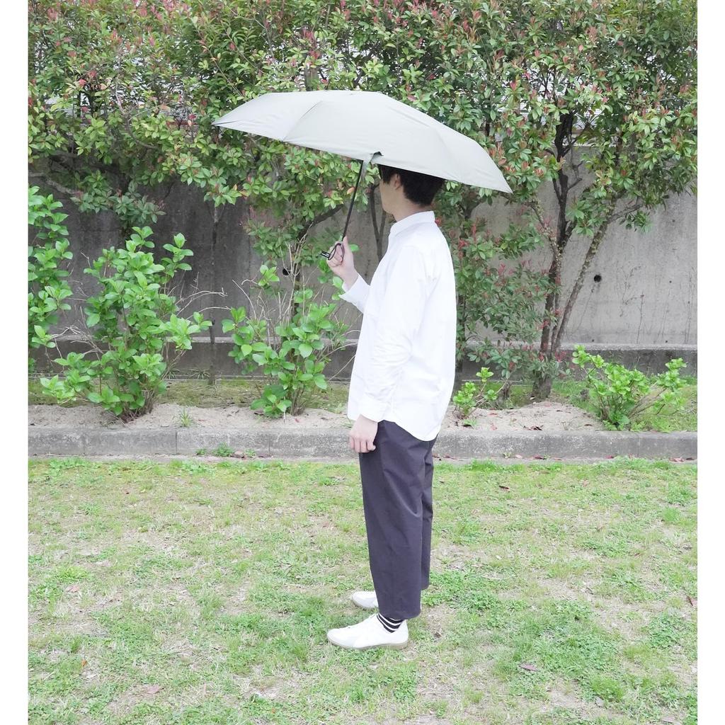 Amemari Folding Suitable for All Weather Over UV Over Light Rain Sun Stylish and Case 60cm UV Perfect for and Because Umbrella, Lightweight, Large,