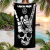 Linkin Park Fashion Beach Towel: Ideal for Summer Adventures Soft, Absorbent and Quick Drying Suitable for Swimming and Bathing