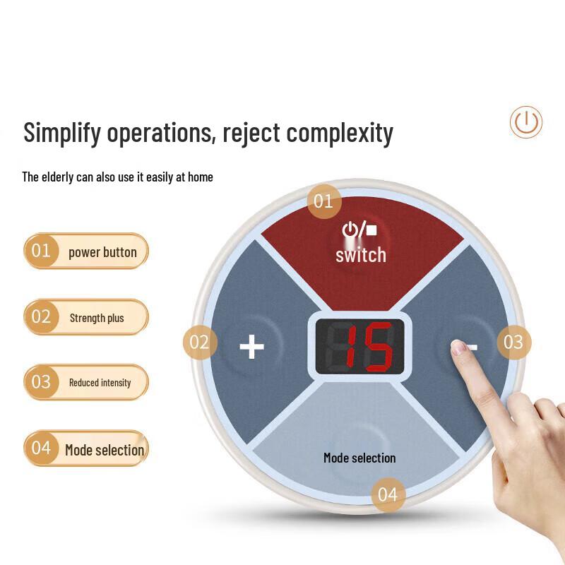 Auxiliary Neck & Shoulder Percussion Massager Shawl with Heat