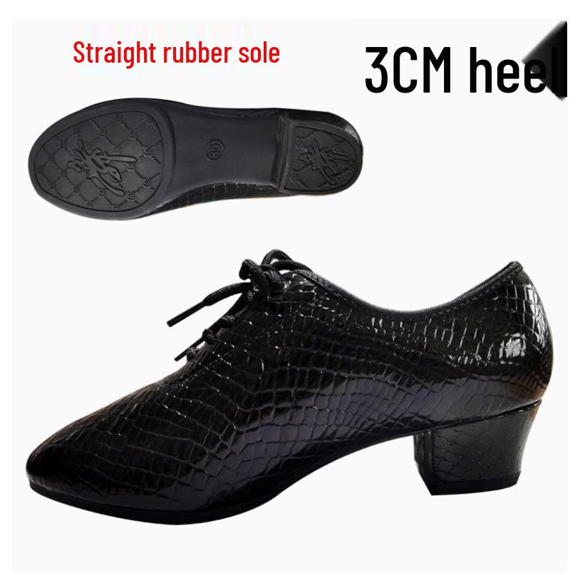 

Women s Genuine Leather Soft Sole Dance Shoes for Adult Square and Latin Dance 35