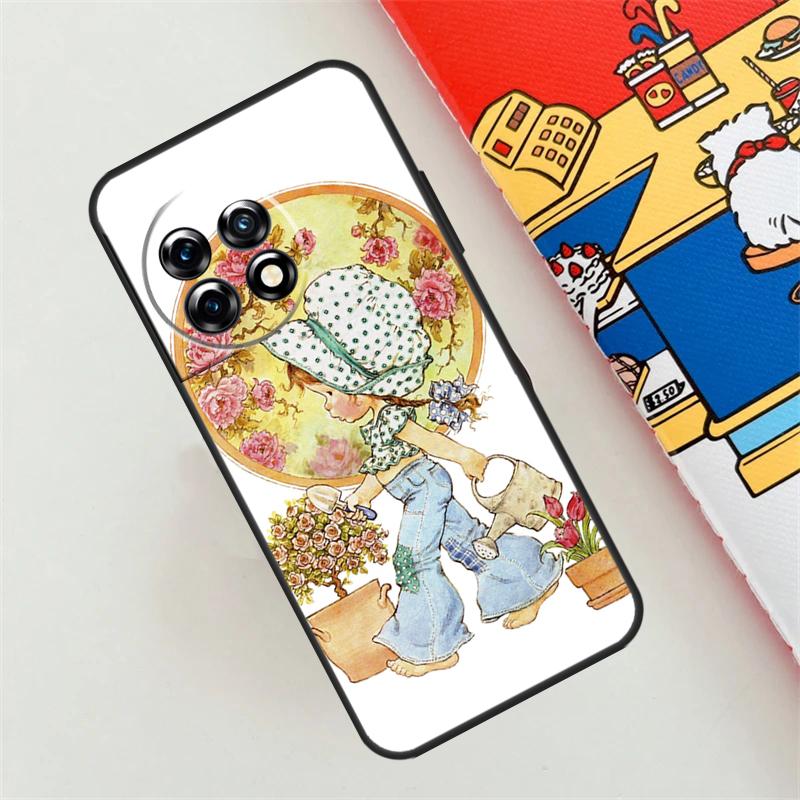 Sarah Kay pattern Case For OnePlus 10T 8T 12R 10R 9R 12 11 10 9 Pro Nord CE 4 2 Lite N10 N20 N30 Nord 3 Cover