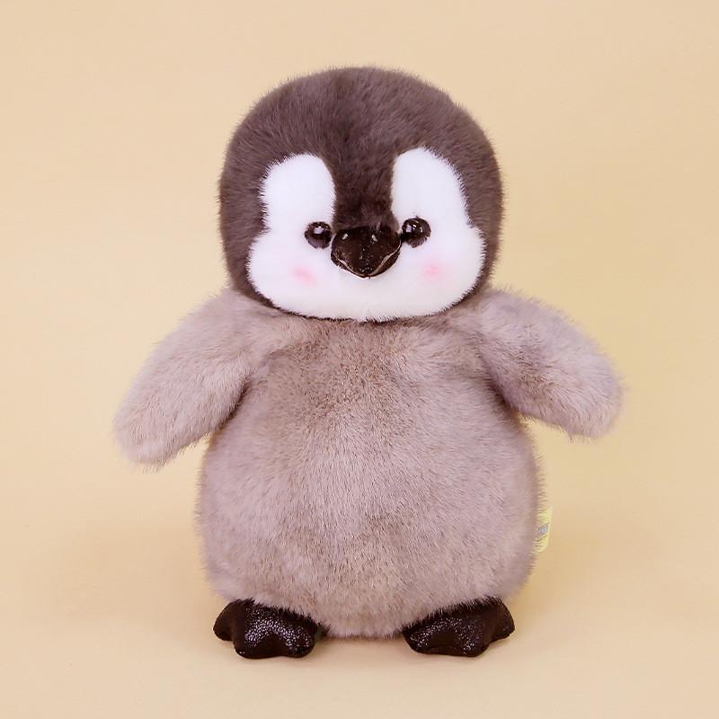 

Cute Grey Cartoon Penguin Plush Doll Children Companion Toy For Childrens Gift And Marine Aquarium Decor 25cm