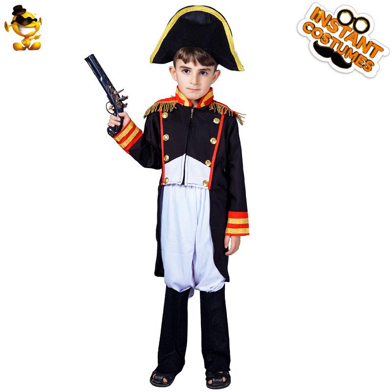Halloween Children's Men's Napoleon Stage Show Clothes Children's Day Children's General Tuxedo Suit