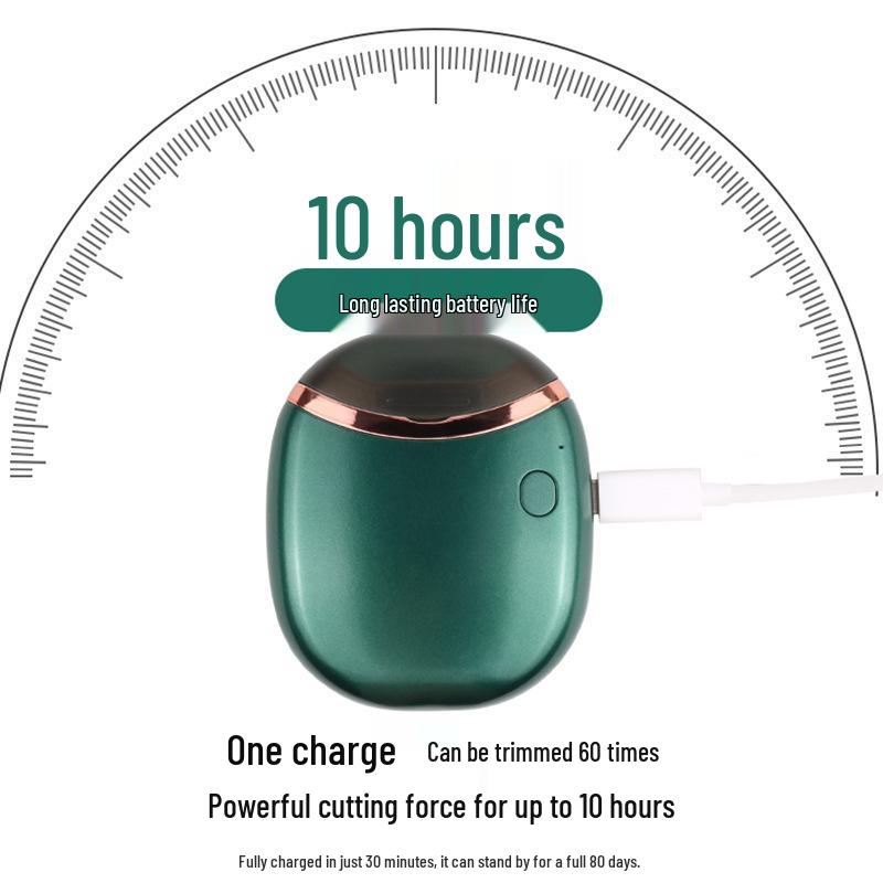Fully Automatic Rechargeable Electric Nail Clipper - Safe, Portable Trimmer for Children and Elderly, Suitable for Hands and Feet