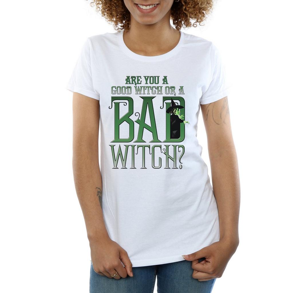 Wizard Of Oz Womens/Ladies Wicked Bad Witch Cotton T-Shirt