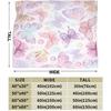 Butterfly Blanket Butterfly Gifts for Women Girls Super Soft Cozy Pink Butterflies Throw Blanket Warm Fuzzy Plush Fleece Bedding Decor Blanket for