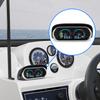 2 in 1 Car Gauge Water Temperature Voltage Volt Gauge Meter for 12V 24V Universal Truck Car LED Fahrenheit Degree Auto Gauge