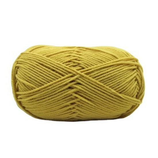 Fir de Bumbac Pieptănat cu 4 Fire pentru Căciulă și Fular Tricotate Manual pentru Bebeluși