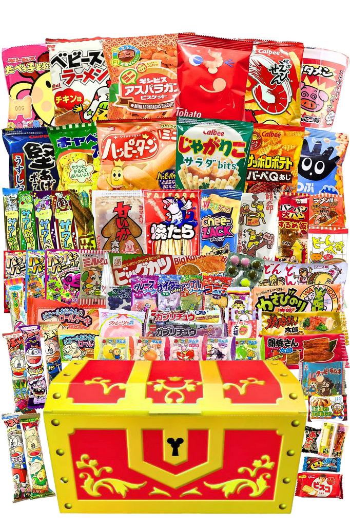 Sweets Assortment On the verge of Banchu Treasure Box Gift Party Present Birthday Event Featured Sweets Series Nostalgic Candy Series Welcome Receipt