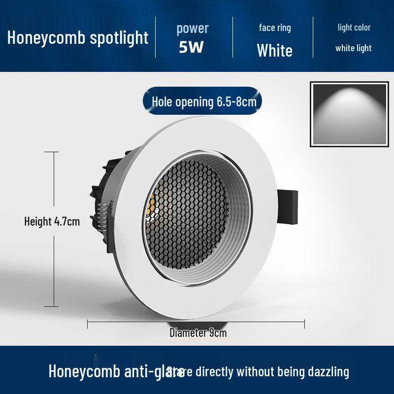 Recessed Super Bright Ceiling Downlight for Home and Commercial Spaces