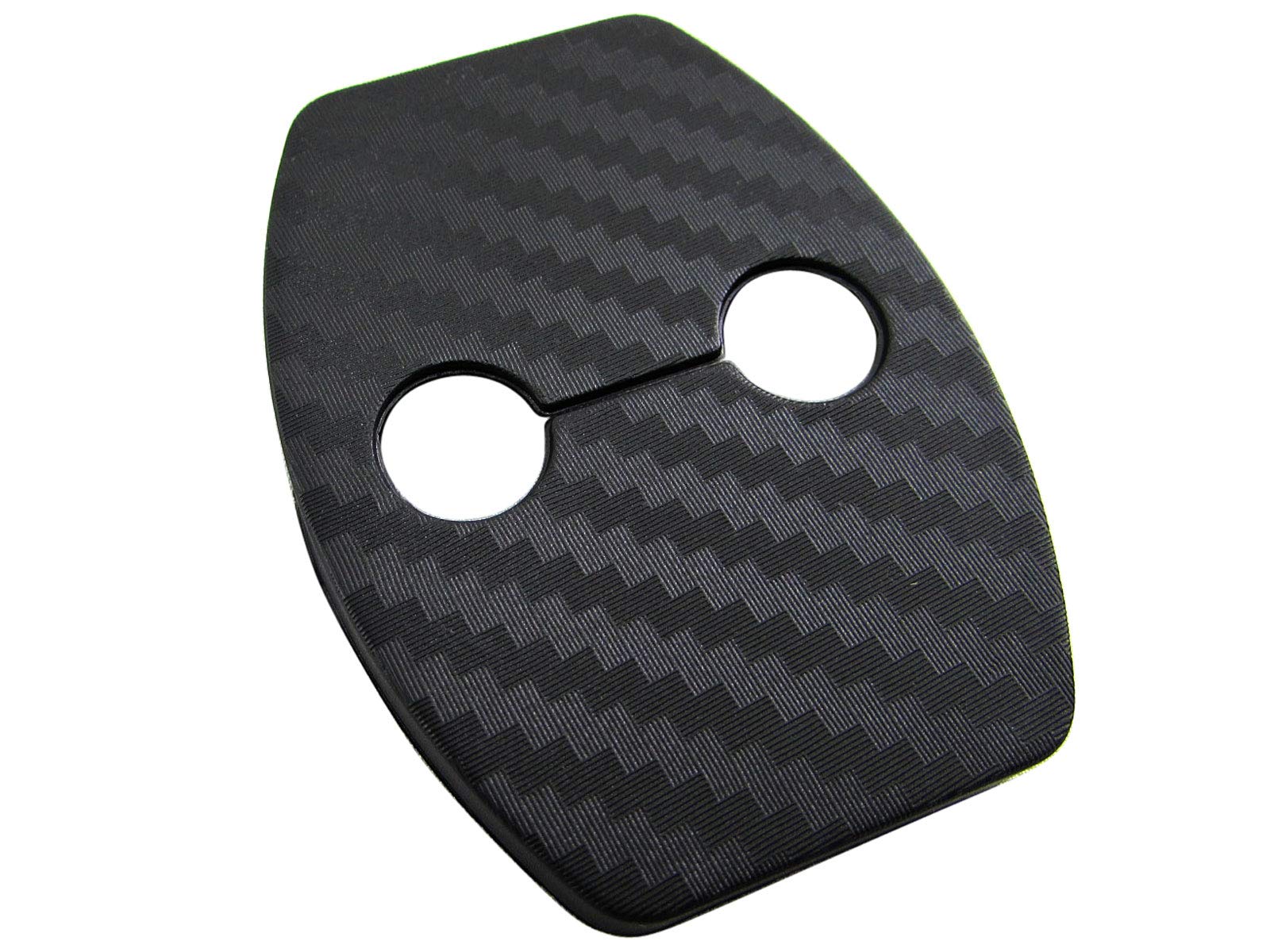 BRIGHTZ Every Wagon DA17W Carbon Style Door Striker Cover 1PC
