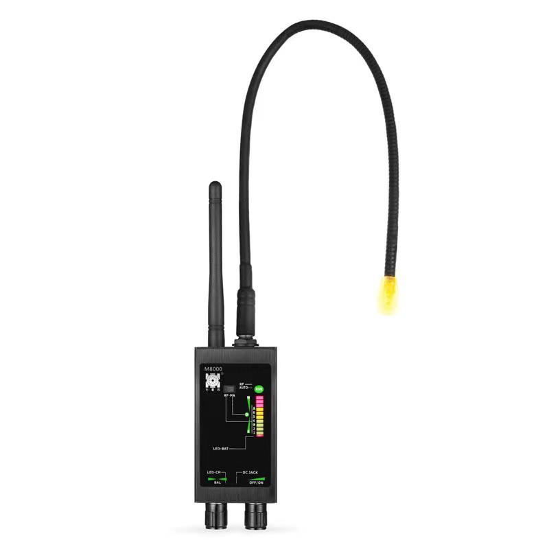 M8000 Wireless Anti-Peeping, Anti-Eavesdropping, Anti-Positioning Signal and Camera Detector.