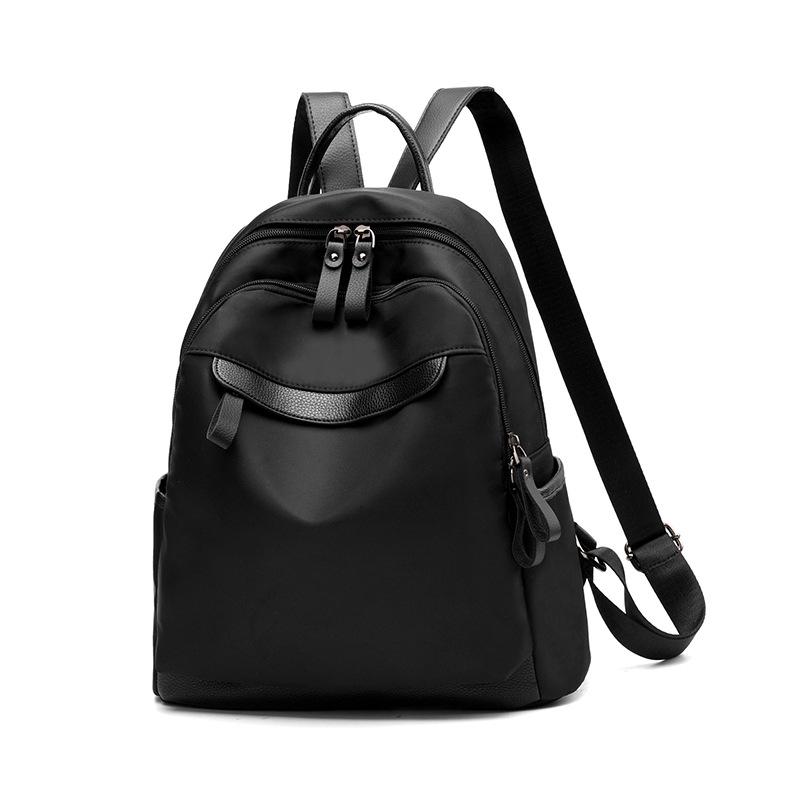 Buy Women's Black Cool Double Shoulder Backpack Female Student Backpack