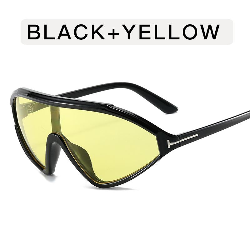 Big Size Sun Glasses for Women European American Stylish Sunglasses Men Punk Y2K Cool Female Sunglass