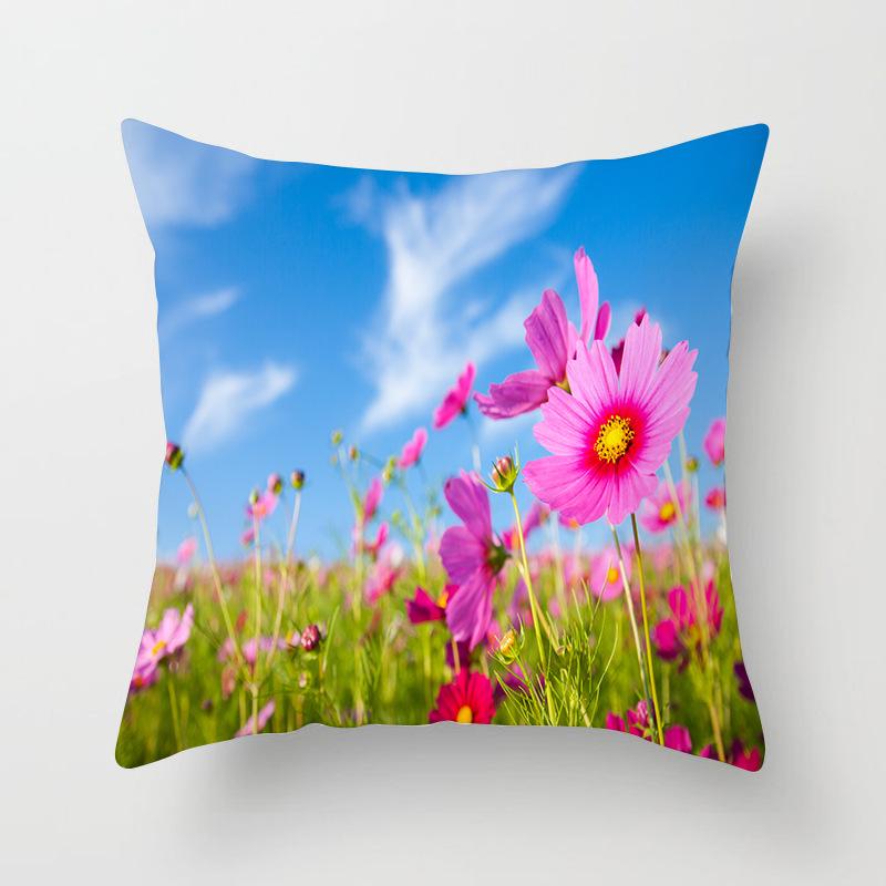 New Butterfly Flower Series Pillowcase Home Sofa Decoration Pillow Cushion Cover Wedding