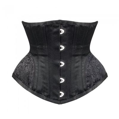 European and American Women's Shapewear Corset Gothic Style Vintage Lace-Up Waist Cincher with Bust Support for Outerwear