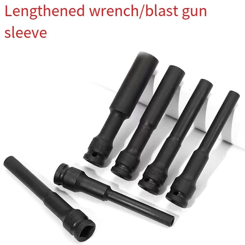 

LJL 8PCS 1/2 Drive Socket Head Impact Wrench Hex Adapter Spanner Converter Black