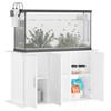 VidaXL Aquarium Stand, Aquarium Cabinet with 6 Compartments, Aquarium Base Cabinet with Storage 833631